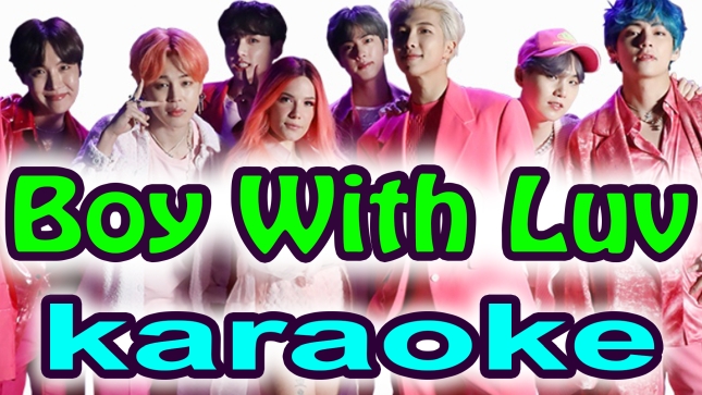 Boy with Luv - Karaoke SoMusique - BTS feat Halsey