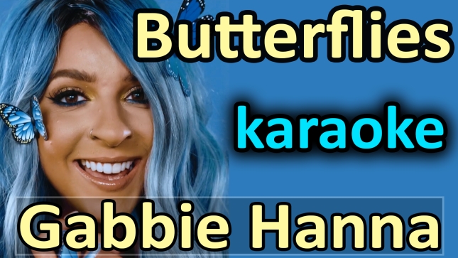 Gabbie Hanna - Butterflies - Karaoke SoMusique