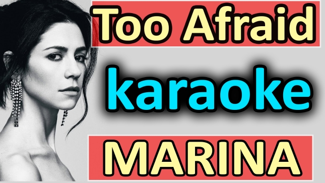 Too Afraid - Marina - Karaoke by SoMusique